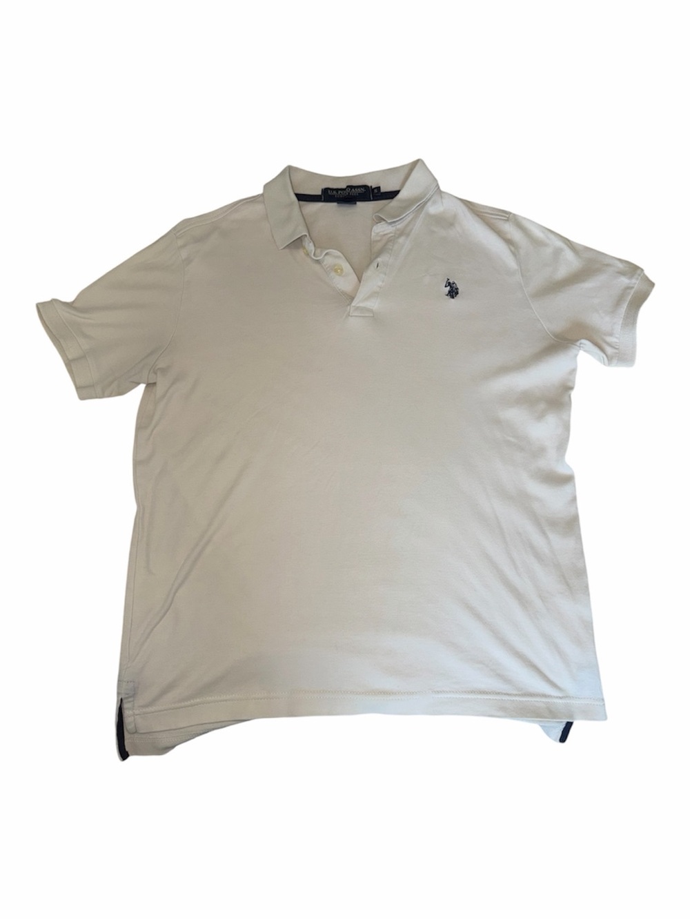 U.S. Polo Assn. cream color polo shirt - Picture 2 of 4